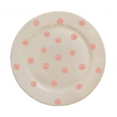 Десертная тарелка with Pink dots 20 см